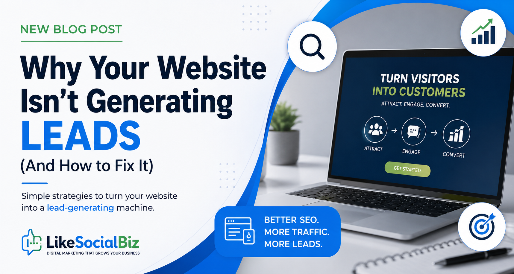 Why Your Website Isn't Generating Leads