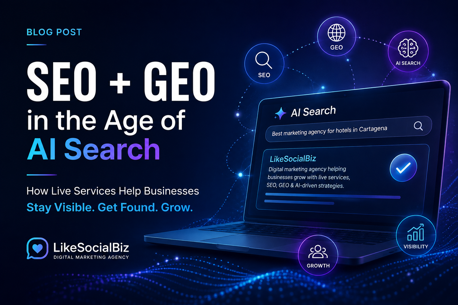 GEO & SEO Services | Improve AI Search Visibility | LikeSocialBi